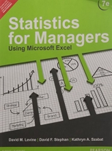 Cover art for Statistics For Managers Using Microsoft