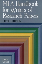 Cover art for MLA Handbook for Writers of Research Papers, Fifth Edition