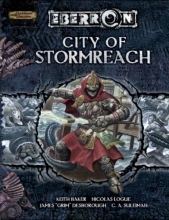 Cover art for City of Stormreach (Dungeons & Dragons d20 3.5 Fantasy Roleplaying, Eberron Supplement)