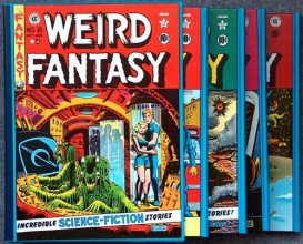 Cover art for The Complete EC Library: The Complete Weird Fantasy (4 Volume Boxed Set)