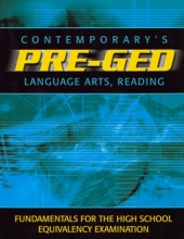 Cover art for Contemporarys Pre-Ged: Language Arts, Reading (Contemporary's Pre-GED Series)