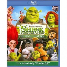 Cover art for Shrek Forever After The Final Chapter Bluray- NEVER PLAYED- no digital copy disc/case/cover 