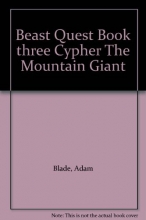 Cover art for Beast Quest Book three Cypher The Mountain Giant