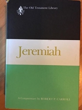 Cover art for Jeremiah, a Commentary (Old Testament Library)