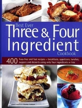 Cover art for Best Ever Three & Four Ingredient Cookbook