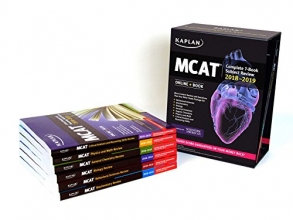 Cover art for MCAT Complete 7-Book Subject Review 2018-2019: Online + Book (Kaplan Test Prep)