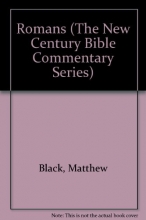 Cover art for Romans: Based on the Revised Standard Version (New Century Bible Commentary)