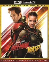 Cover art for Ant Man and the Wasp (4-K blu ray)