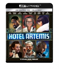 Cover art for Hotel Artemis 4K UHD+BR [Blu-ray]