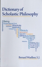 Cover art for Dictionary of Scholastic Philosophy