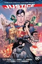 Cover art for Justice League: The Rebirth Deluxe Edition Book 1 (Rebirth)
