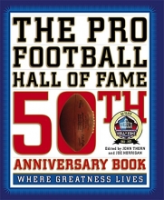 Cover art for The Pro Football Hall of Fame 50th Anniversary Book: Where Greatness Lives