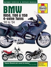 Cover art for BMW R850, 1100 & 1150 4 Valvetwins 1993-2004 (Haynes Service & Repair Manual)