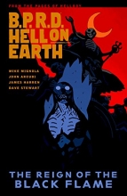 Cover art for B.P.R.D. Hell on Earth  Volume 9: The Reign of the Black Flame