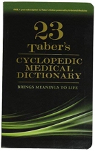 Cover art for Taber's Cyclopedic Medical Dictionary (Taber's Cyclopedic Medical Dictionary (Thumb Index Version))