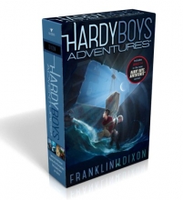 Cover art for Hardy Boys Adventures: Secret of the Red Arrow; Mystery of the Phantom Heist; The Vanishing Game; Into Thin Air