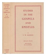 Cover art for Studies in the Gospels and Epistles / edited by Matthew Black