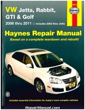 Cover art for H96019 Haynes VW Golf GTI Jetta Rabbit 2006-2011 Auto Repair Manual
