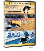 Cover art for Triple Feature: Free Willy/Free Willy 2 - The Adventure Home/Free Willy 3 - The Rescue