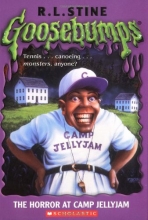 Cover art for The Horror at Camp Jellyjam (Goosebumps)