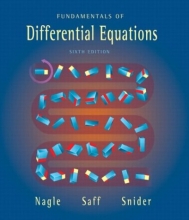 Cover art for Fundamentals of Differential Equations (6th Edition)