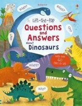 Cover art for Lift-the-Flap Questions and Answers About Dinosaurs