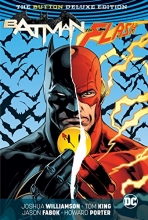 Cover art for Batman/The Flash: The Button Deluxe Edition