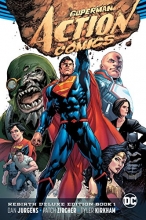 Cover art for Superman: Action Comics: The Rebirth Deluxe Edition Book 1 (Rebirth)