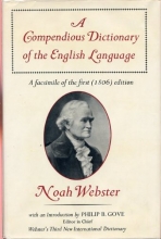 Cover art for A compendious dictionary of the English language