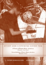Cover art for Study and Listening Guide: for A History of Western Music, Seventh Edition and Norton Anthology of Western Music, Fifth Edition