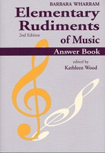 Cover art for TWERA - Elementary Rudiments of Music Answer Book, 2nd Edition
