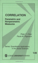 Cover art for Correlation: Parametric and Nonparametric Measures (Quantitative Applications in the Social Sciences)