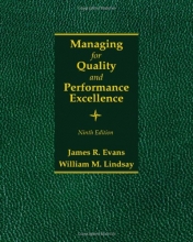 Cover art for Managing for Quality and Performance Excellence