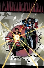 Cover art for Captain America and Bucky: The Life Story of Bucky Barnes