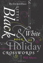 Cover art for The New York Times Little Black & White Book of Holiday Crosswords: Easy to Hard Puzzles