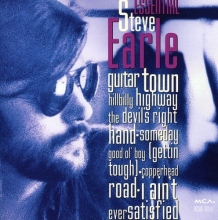 Cover art for Essential Steve Earle