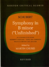 Cover art for Symphony in B Minor ("Unfinished") (Norton Critical Scores)
