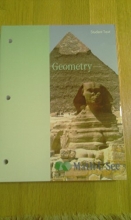 Cover art for Geometry Student Text