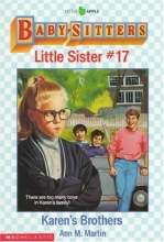 Cover art for Karen's Brothers (The Baby-Sitters Little Sister #17)