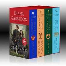 Cover art for Outlander 4-Copy Boxed Set: Outlander, Dragonfly in Amber, Voyager, Drums of Autumn