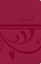 Cover art for CEB Common English Compact Thin Bible DecoTone Pomegranate Flourish