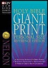 Cover art for The Nelson Classic Giant Print Center-Column Reference Bible : New King James Version/Black Bonded Leather/Thumb Indexed/893