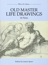Cover art for Old Master Life Drawings: 44 Plates (Dover Fine Art, History of Art)