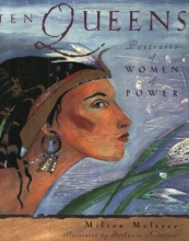 Cover art for Ten Queens: Portraits of Women of Power