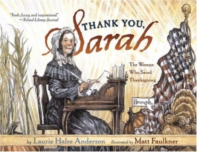 Cover art for Thank You, Sarah: The Woman Who Saved Thanksgiving