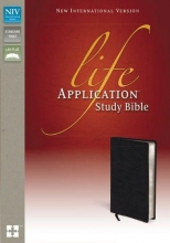Cover art for NIV Life Application Study Bible, Black