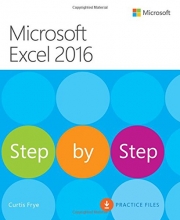 Cover art for Microsoft Excel 2016 Step by Step