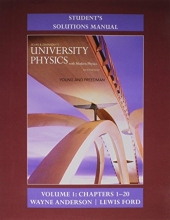 Cover art for Student's Solution Manual for University Physics with Modern Physics Volume 1 (Chs. 1-20)