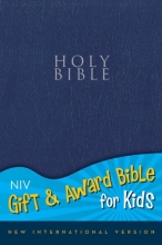 Cover art for NIV, Gift and Award Bible for Kids, Leathersoft, Navy, Red Letter