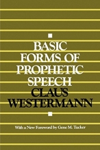 Cover art for Basic Forms of Prophetic Speech